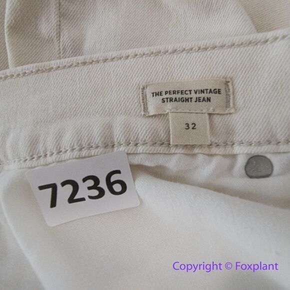 NEW Madewell The Perfect Vintage Straight Jean‎ in Vintage Canvas Wash, 32.NG254 - Picture 11 of 13
